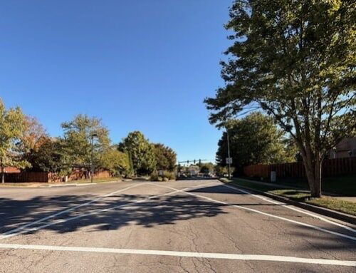 Traffic Update – “Don’t Block the Box”  at Lyon & Palomar